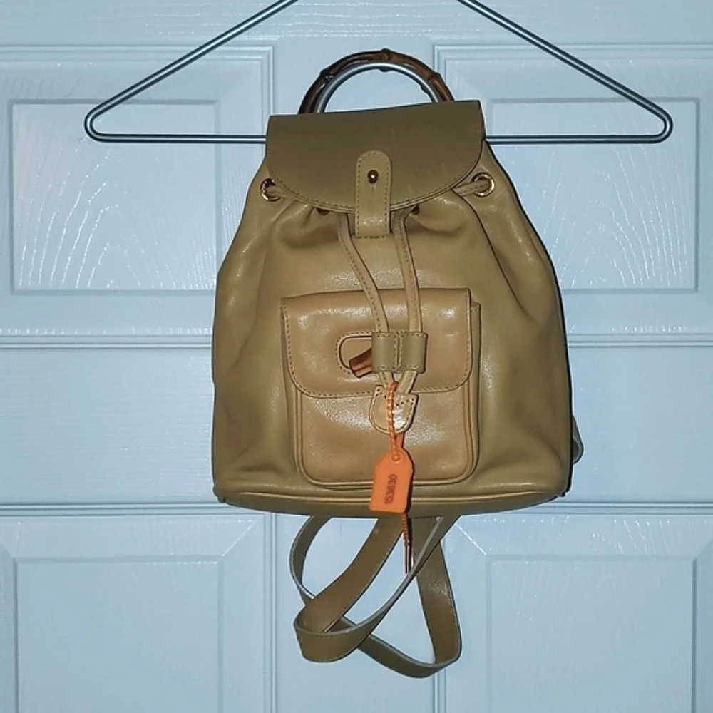 Gucci Bamboo Mini Backpack